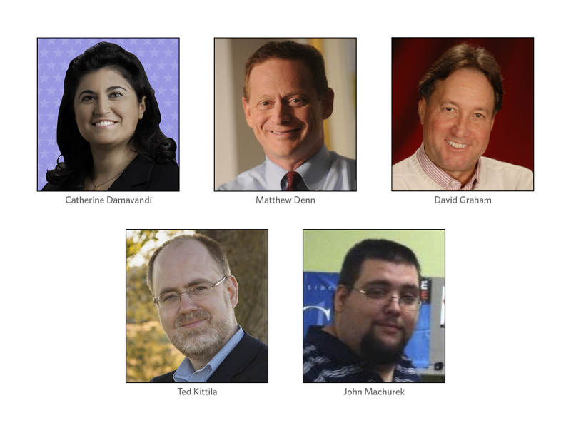 Five candidates are vying for attorney general. SOURCE FILE